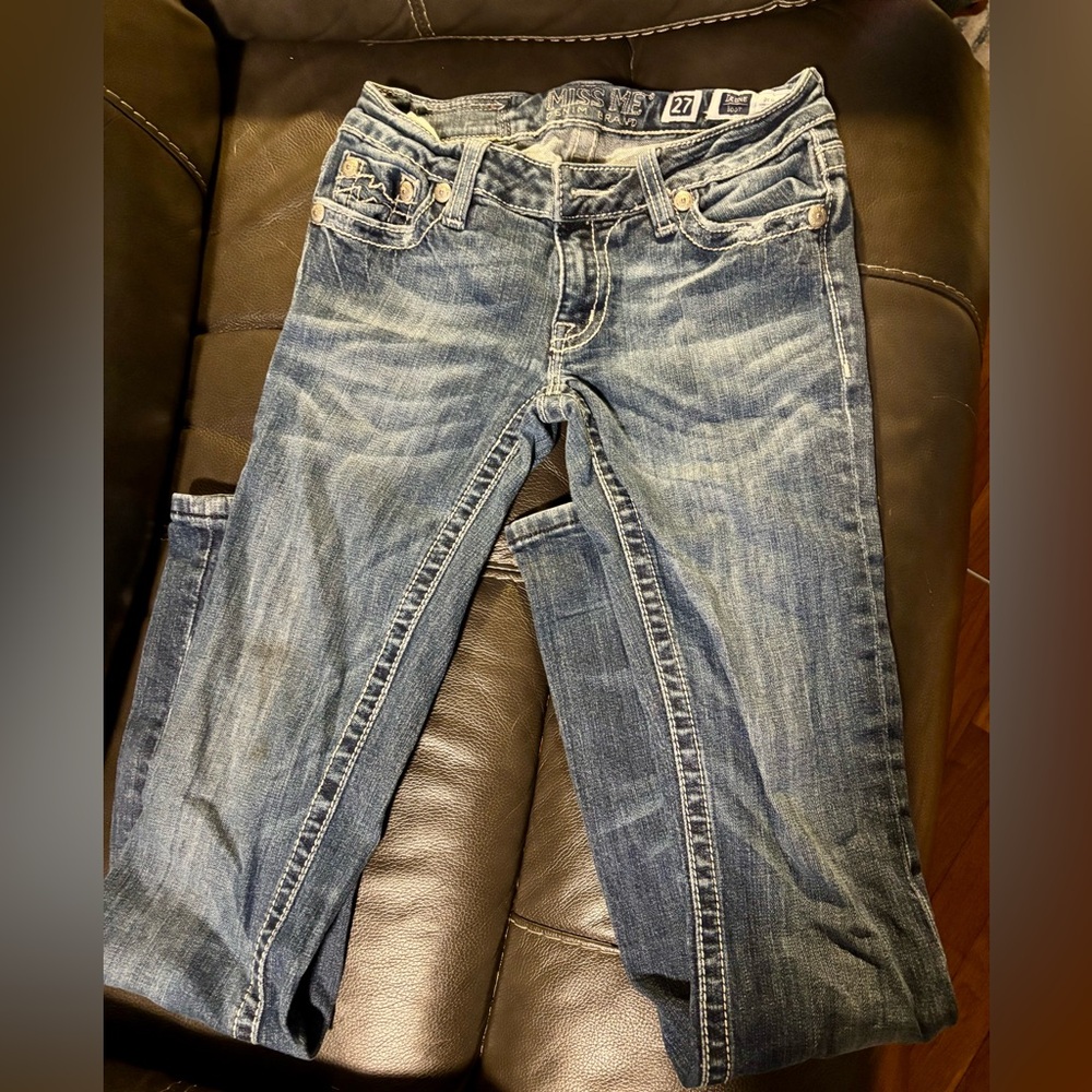 Miss Me Women's Classic Blue Boot Cut Jeans